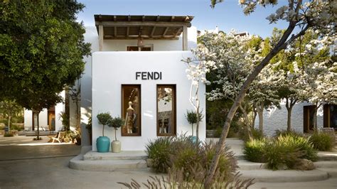 Fendi Opens Store in Mykonos at Nammos Village Shopping 